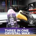 Ceramic 3-in-1 Wax,Easy-to-Use SiO2 Coating Providing Durable Protection & Long-Lasting Water Beading on Paint, Wheels,Plastic. 