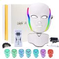 LED Face Mask 7 Color Face mask photon Therapy Light Therapy Skin Rejuvenation Therapy Wrinkle Acne Tighten Skin.