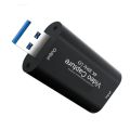 4K HDMI-compatible Video Capture Card USB 3.0 USB2.0 Grabber Recorder for PS4 Game DVD Camcorder Camera Recording Live Streaming. 