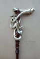 wooden walk stick Ali Haq customise. 