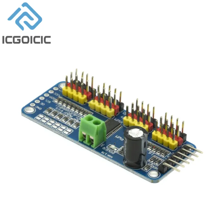 1-10PCS%20PCA9685%20Robot%20Controller%20IIC%20Interface%2016%20Channel%2012-Bit%20PWM%20Servo%20Motor%20Driver%20Board%20for%20Arduino%20Robot/%20Raspberry%20Pi%20-%20Image%204