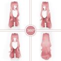Seraph Of The End Owari no Seraph Krul Tepes Cosplay Wig Pink Anime Witch Vampire Halloween Party Two Ponytail Wigs. 