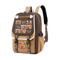 Kawaii Capybara Stylish Khaki Kid Backpack School Bag Casual Daypack Teens Boy Girl Shoulder Bag Children Schoolbag Backpack .