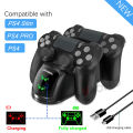 New Gamepadr Fast Charging Dock Charger for PS4/PS4 Slim /PS4 Pro Game Controller Joystick Dock Holder With Indicator Light. 