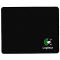 Black Square Shaped Plain Mouse Pad. 