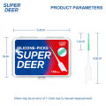 150Pcs/box Dental Floss Stick Tooth Cleaning Interdental Brush Dental Floss Pick Oral Hygiene Care Ultra-Fine Dental Floss Tooth. 