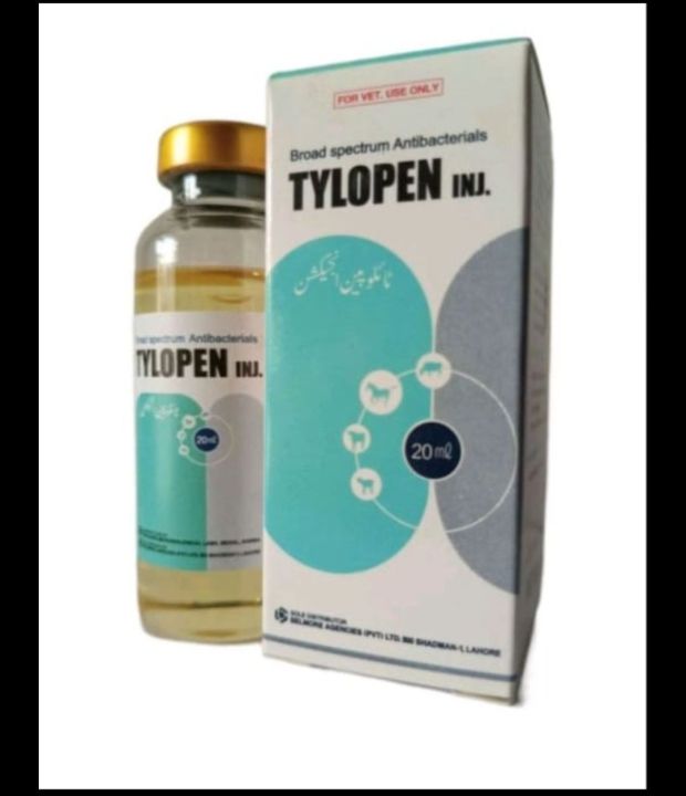 Tylopen Injection 20ml For Large Animals, Poultry & Birds
