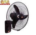 GFC Fans Wall mounted Bracket Fan – Deluxe Model 18 inches – Copper Winding for Room Black. 