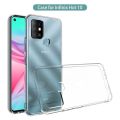 Infinix Hot 10 Anti shock Drop Resistance Transparent TPU Case Silicone Mobile Cover. 