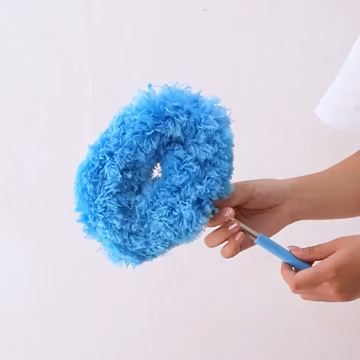 Reusable Microfiber Ceiling Fan Duster Set for Home & RVs - Effortless Cleaning Brush with Dust-Locking Technology Length 80cm