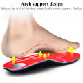 KOTLIKOFF Severe Flat Feet Insoles Orthotic Arch Support Inserts Orthopedic Shoes Sole For High Heel Plantar Fasciitis Men Woman.