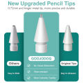 애플펜슬 펜촉 for Pencil Nib Tip for Pencil 2 1 for Nib iPad Pencil Stylus Tip , Enough for 4 Years of USE.