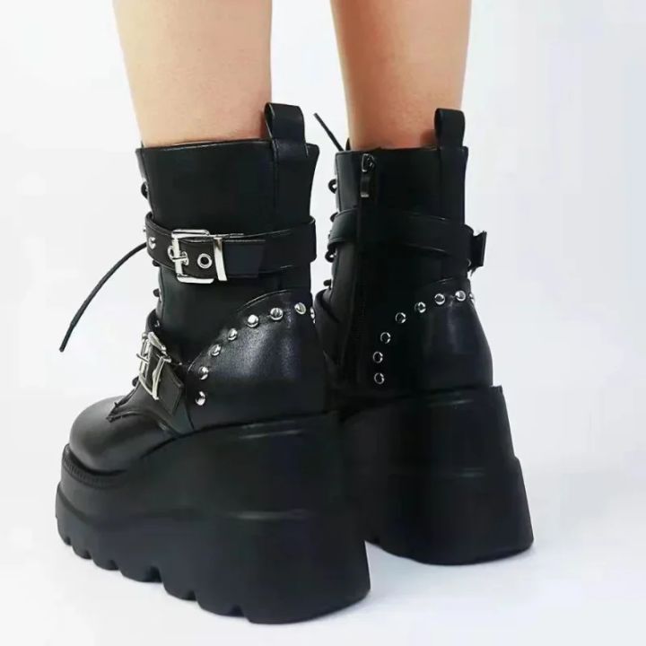 New%20Women%20Pu%20Leather%20Ankle%20Booties%20Woman%20Autumn%20Winter%20Round%20Toe%20Lace%20Up%20Shoes%20Woman%20Motorcycle%20Platform%20Gothic%20Boots%20Cosplay%20-%20Image%204