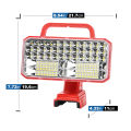 Cordless LED Work Light for Milwaukee 18V Battery, 4200LM Portable Handheld Flashlights Tool Camping, Indoor & Outdoor Use. 