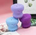 Silicone Facial Cleaning Brush For Limpiador Facial Octopus Shape Deep Pore Exfoliating Cleansing Face Brushes Skin Care. 