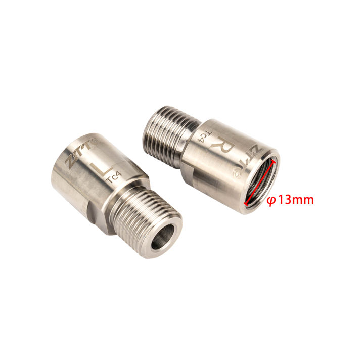 ZTTO%202pcs%20Bicycle%20Pedal%20Extension%20Bolt%20Titanum%20Alloy%20Bolt%2016mm%2020mm%20MTB%20Road%20Bike%209/16%20Pedal%20Extender%20Spacers%20Crank%20Axle%20Parts%20-%20Image%203