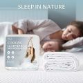 Waterproof Fitted Mattress Protector-Cooling Mattress Pad Cover with Deep Pocket Up to 18''. 