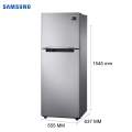 SAMSUNG RT28A3022GS/IM - 253 Ltr Frost Free Double Door Refrigerator (Dit) - Silver. 