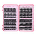 MIAOJIE DIY Lash Extension Kit 720pcs Lash Clusters Individual Eyelashes Kit with Lash Bond and Seal Wispy Natural Mange Lashes. 