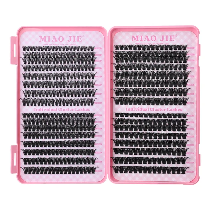 MIAOJIE%20DIY%20Lash%20Extension%20Kit%20720pcs%20Lash%20Clusters%20Individual%20Eyelashes%20Kit%20with%20Lash%20Bond%20and%20Seal%20Wispy%20Natural%20Mange%20Lashes%20-%20Image%207