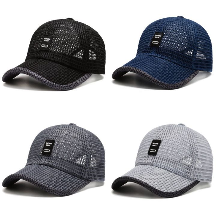 Summer%20Full%20Mesh%20Quick%20Drying%20Cool%20Sunhat%20Breathable%20Net%20Baseball%20Cap%20Men%20Outdoor%20Anti-UV%20Tennis%20Golf%20Hiking%20Sports%20Cap%20Visors%20-%20Image%203