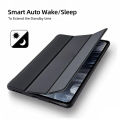 For Tab A7 A8 A9 S6 Lite S7 S8 S9 S10 FE X200 X210 T220 P610 T500 Magnetic Flip Smart Cover Soft Silicone Shell.