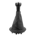 Car Gear Shift Knob with Gaiter Boot Cover For Citroen Berlingo II Peugeot Partner II 2008 2009 2010-2018 Interior Accessories. 