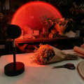 1PC Adjustable Sunset Projector Lamp, USB Rainbow Night Light for Bedroom, Living Room, Party, Photography Decor. 