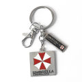 New Umbrella Keychain Pendant Raccoon Logo Pendant Necklace Keychain Metal Clothing Accessories 2024. 