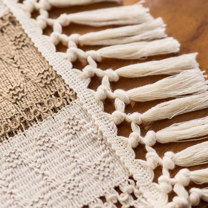 Boho%20Table%20Runner%20for%20Home%20Decor%20Macrame%20Cream%20&%20Brown%20Farmhouse%20Table%20Runner%20with%20Tassels%20for%20Bohemian%20Dining%20Bedroom%20Decor%20-%20Image%205