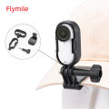 Flymile Adjustable Cap Clip Mount For Insta360 GO3/3S Action Camera Universal Anti-shake Fixed Vertical Horizontal Border Holder. 