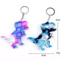Fidget Bubble Keychain Simple Dimple Squishy Mini Silicone Cartoon Anti Stress Reliever For Adult Kids Popite Fidget Toys. 