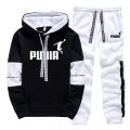 Hot Sales Mens Tracksuit Trend Printed Single Piece Sweatshirts Sweatpants Casual Hoodie Pants Office Home Quality Mens Clothing.