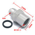 M16x1.5 to M14X1.5 Joint Adapter 6AN External Thread Internal Selectable Fuel System Accessory for Automotive. 