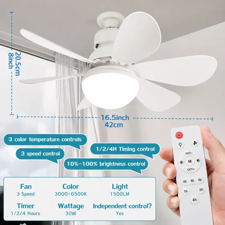 JOYINLED%20Dimmable%2030/40W%20LED%20Ceiling%20Fan%20Light%20with%20Remote%20Control%20E27%20Hanging%20Lamp%20for%20Living%20Room%20Study%20Home%20Decor%2085-265V%20-%20Image%202