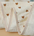 Baby Bath Towel 4 Layers Gauze Cotton Cloak Towel with Hat Infant Four Seasons Hooded Cartoon Bathrobe Toddler Soft Bath Towel.