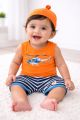 3 months to 18 months Stylish 1 set Boy Summer Premium Quality Baby Dress Set Soft and Comfortable fashionable.