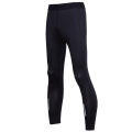 VANSYDICAL Compression Pants Men Running Tights with Reflective Striped Basketball Legging Workout Elastic Waist Trousers Men.