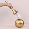 Golden High-end Cleaning Brush, Toilet Brush with Base, Household Brush with Long Handle, Suitable for Bathroom, Toilet.