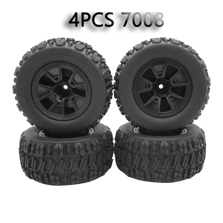 YSIDO%204PCS%2090mm%20Truck%20Off%20Road%20Buggy%20Skidproof%20Tires%20Wheels%20for%201/14%20Wltoys%20144010%20MJX%20Hyper%20Go%2014209%2014210%20Monster%20RC%20Car%20Tyres%20-%20Image%206