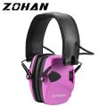 ZOHAN Electronic Safety Ear Muffs Shooting Hearing Protection Automatic Noise Reduction earmuff Anti-noise headphone for Hunting.
