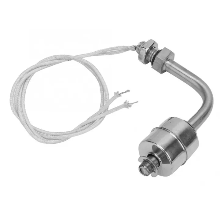 Level Control Float Switch Dc Stainless Steel Float Switch DC/AC 0-220V L Type Tower Tank Liquid ...