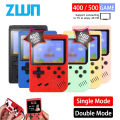 Retro Portable Mini Video Game Console 8-Bit LCD Game Player Built-in 400 500 Games AV Handheld Game Console For Children.