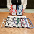 🇹🇭Kok✨New arrival✨6 colors Samsung Galaxy S20 S21 S22 S23 Plus Ultra note 20 magnetic case cover falling protection. 