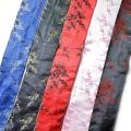 Women's Wide Corset Waist Belt Bow Tie Wrap Around Peach Flower Silk Embroidery for Dress Plus Size. 