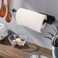 ASelf-Adhesive Paper Towel Holder for Kitchen Cabinet,Bathroom Tissue and Towel Holder,Plastic Wrap and Roll Paper Storage Rack. 
