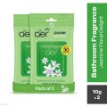 Aer Power Pocket Bathroom Fragrance Jasmine Floral Delight 10 gm- Pack of 2. 