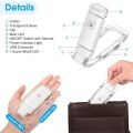 USB Rechargeable Book Reading Light Lamp, Portable Clip-On Led Reading Light, 3 Amber Colors & 3 Brightness Dimmable, Perfect For Book Lovers.