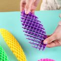 Worm Unpacking Morphing Worm Big Fidget Worm Six Sided Pressing Stress Relief Squishy Worms Stress Relief Tool. 