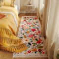 VIKAMA Runner Rug for Hallways Kitchen Non Slip Machine Washable Carpets with Rubber Backing Soft Floral Rugs for Kitchen Decor. 